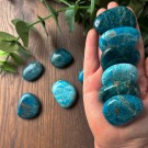 Blå Apatitt Lommestein thumbnail