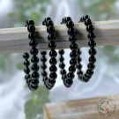 Svart Obsidian Armbånd, 8mm thumbnail