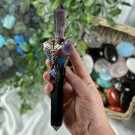 Ametyst & Obsidian Magick Wand  thumbnail