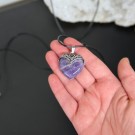 Ametyst Hjerte Smykke - Mystisk Ro thumbnail