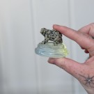 Isbjørn i Dalmatiner Jaspis på Isberg av Opalitt thumbnail