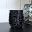 Nydelig Måneulv Dekorholder - Svart thumbnail