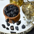 Svart Turmalin Råbiter - Små/Mini 5stk thumbnail