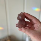 Jordbærkvarts Krystallbamse (Teddybear) thumbnail