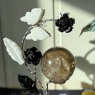 Mystic Garden Krystallholder - Jade & Obsidian thumbnail