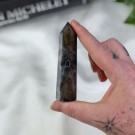 Svart Farget Agat Tårn #2 thumbnail