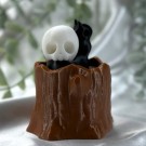 3D Oppbevaring Tre Stamme med Hodeskallesnegle thumbnail