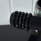 Gold Sheen Obsidian Armbånd, 8mm thumbnail