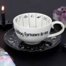Fortune Telling - Spådomskopp for Tebladlesing med tallerken thumbnail