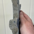 STATEMENT: Stor Blå Fossiliert Korall - 797g  thumbnail