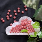 8mm Jordbærkvarts Krystallperler - 10stk thumbnail