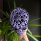 Webbed Purple Skull - Stor thumbnail