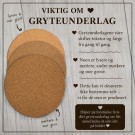 ~Witchcraft Edition~ Vel Unt's Gryteunderlag - Ghostly Flower & Pumpkin  thumbnail