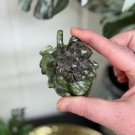 Edderkopp på blad - Fruit Jasper & Serpentin #2 thumbnail