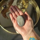 Silver Sheen Obsidian Håndstein thumbnail