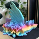 Kortholder - Rainbow Flower Dragon thumbnail