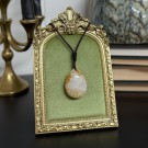 Agatisert Korall/Korall Fossil Smykke, 38cm thumbnail