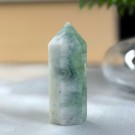 Lite Grønn Feather Fluoritt Tårn #1 thumbnail