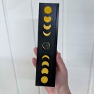 Månefase Tarotkortholder ~ passer 1-3 kort + holder til en krystall thumbnail