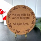 Vel Unt's Aggressive Jule Gryteunderlag - Alt jeg ville ha var en rolig jul. Så kom dere. thumbnail