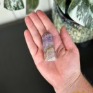 Ametyst med Meksikansk Blondeagat Tårn #1 thumbnail