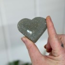 Glitrende Sage Aventurin Hjerte #1 (Aventurin med mica) thumbnail