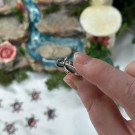 Lepidolitt/Flashy Purple Mica Skilpadde Anheng thumbnail