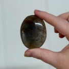 Svart Månestein Håndstein #2 thumbnail