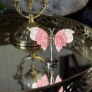 Unik Rhodokrositt Sommerfuglvinger m/stand #2 thumbnail