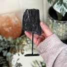 Svart Turmalin på stativ #4 thumbnail