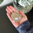 Lys Chunky Orca Agat Hjerte #4 (Spekkhoggersteinen) thumbnail