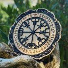 Vegvísir - Dekorplate [21,5cm] thumbnail