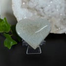 Glitrende Sage Aventurin Hjerte #2 (Aventurin med mica) thumbnail