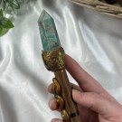 Amasonitt & Agat Magick Wand - Moon & Sun thumbnail