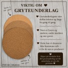 Vel Unt's Jule Gryteunderlag - Nåde den kuken som søler på juleduken thumbnail