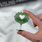 Grønn Aventurin Hjerteblad thumbnail