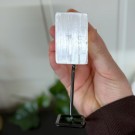 Selenitt (Satin Spar) på stativ #1 thumbnail