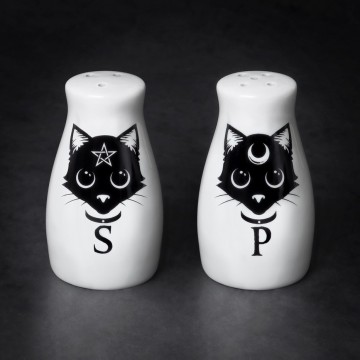 Occult Cats - Salt & Pepper Magi