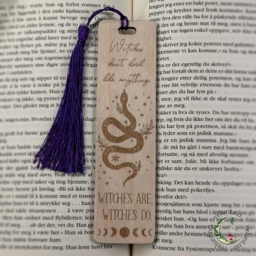 Vel Unt's Bokmerker - Witches Are. Witches Do, 15x4cm