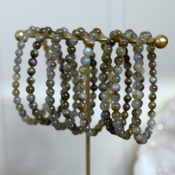 Labradoritt Armbånd, 6mm