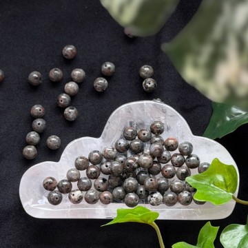 8mm Yooperlitt Krystallperler - 10stk [UV-REAKTIV]