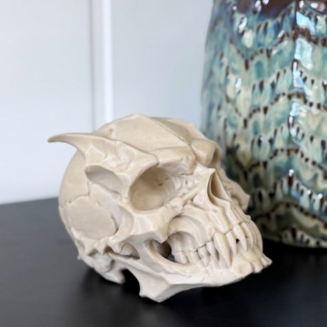 Vel Unt’s Gargoyle Skull - Fantasy Hodeskalle (KUN 1)
