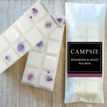 Campsie Wax Melts - Rosewood & Velvet