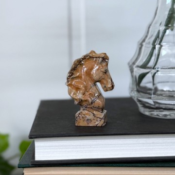 Liten Dendrit Jaspis Hest (Bilde Jaspis)