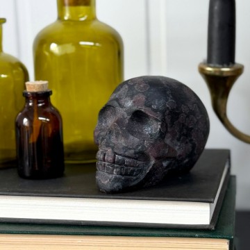 Granat & Arfvedsonitt Hodeskalle, 658g
