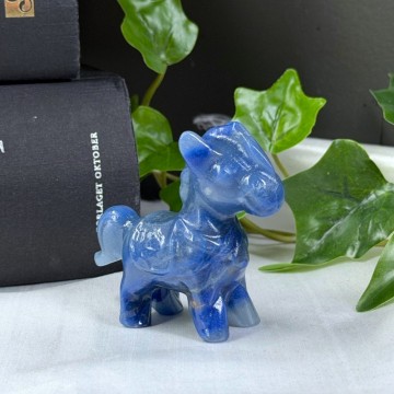 Mini Ponni - Blå Aventurin