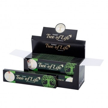 Goloka Black Røkelsespinner - Livets Tre