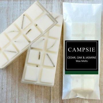 Campsie Wax Melts - Cedar, Oak & Jasmine