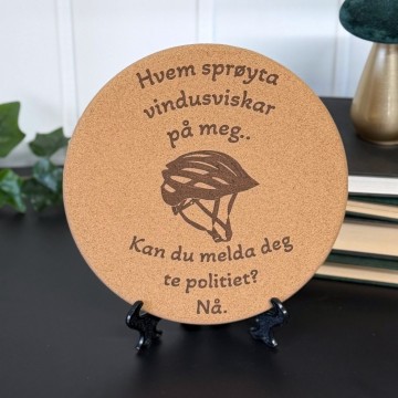 Vel Unt's Gryteunderlag - Hvem sprøyta vindusviskar på meg?