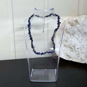 Lapis Lazuli Krystallchips Smykke
